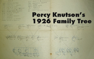 Link ::: Percy Knudsen's 1926 Family Tree (Ione's brother) 